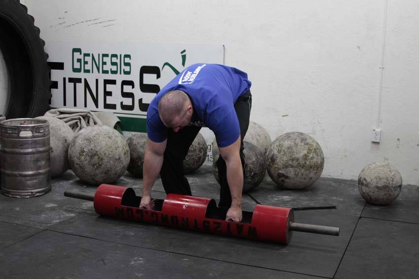 Log Lift - starting position