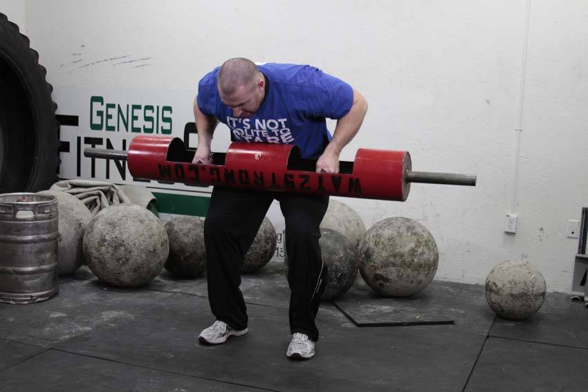 Log Lift - ending position