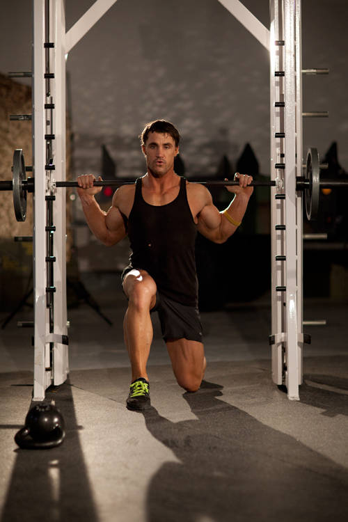 Lunge Sprint - starting position