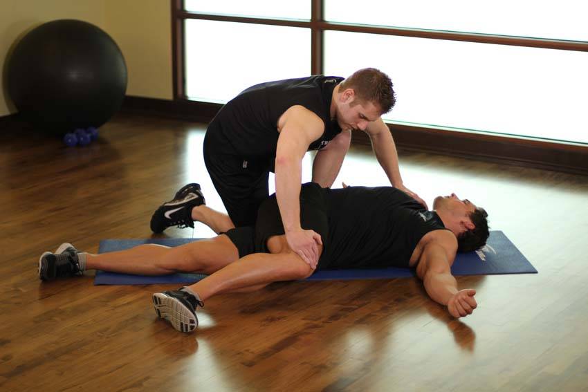 Lying Crossover - ending position