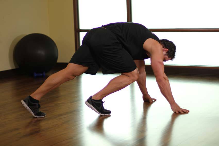 Mountain Climbers - starting position