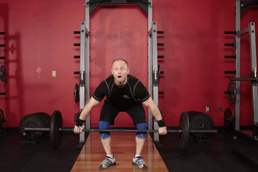 Muscle Snatch - starting position