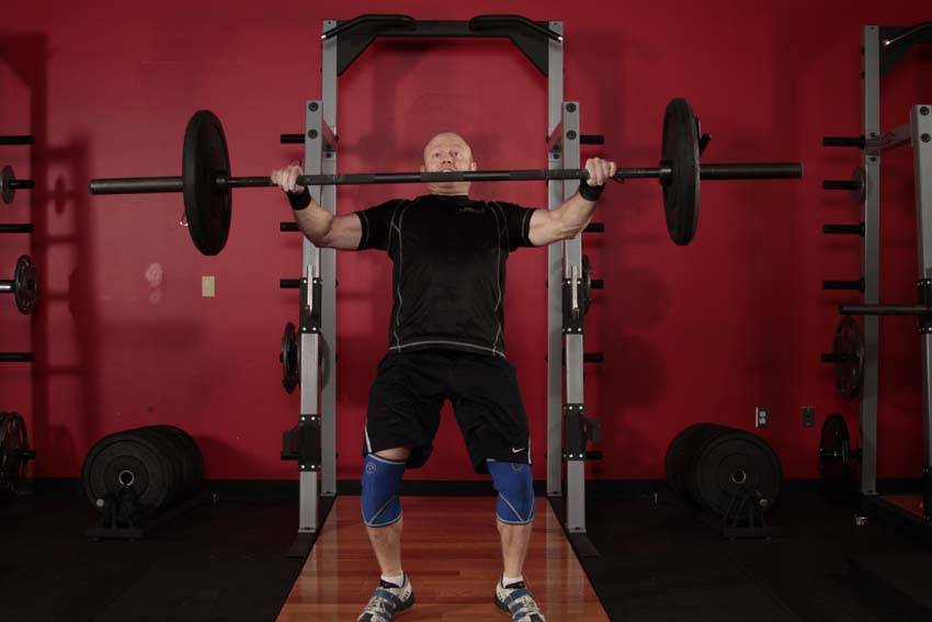Muscle Snatch - ending position