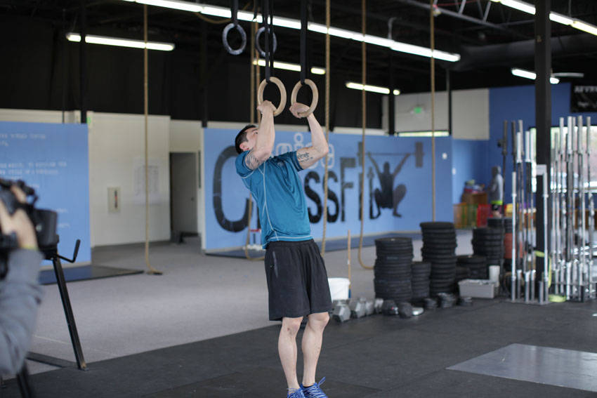 Muscle Up - starting position