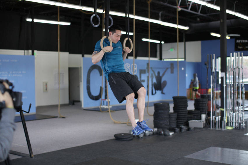 Muscle Up - ending position