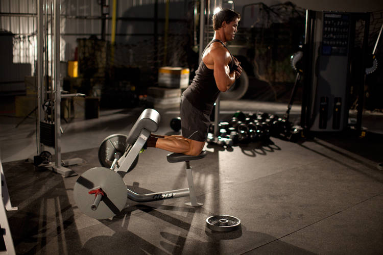 Natural Glute Ham Raise - starting position