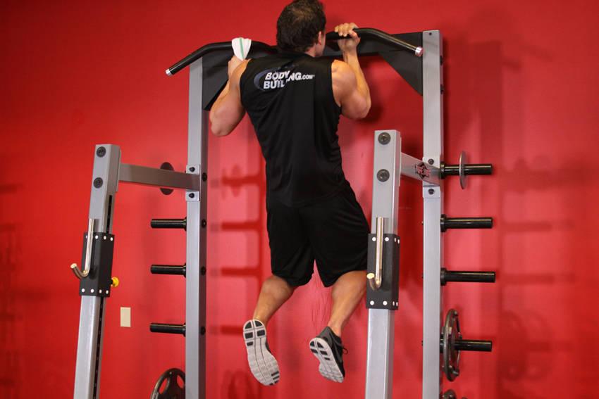 One Arm Chin-Up - ending position