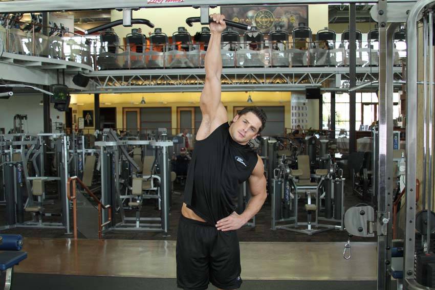 One Handed Hang - starting position