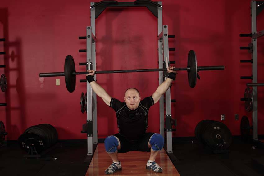 Overhead Squat - ending position