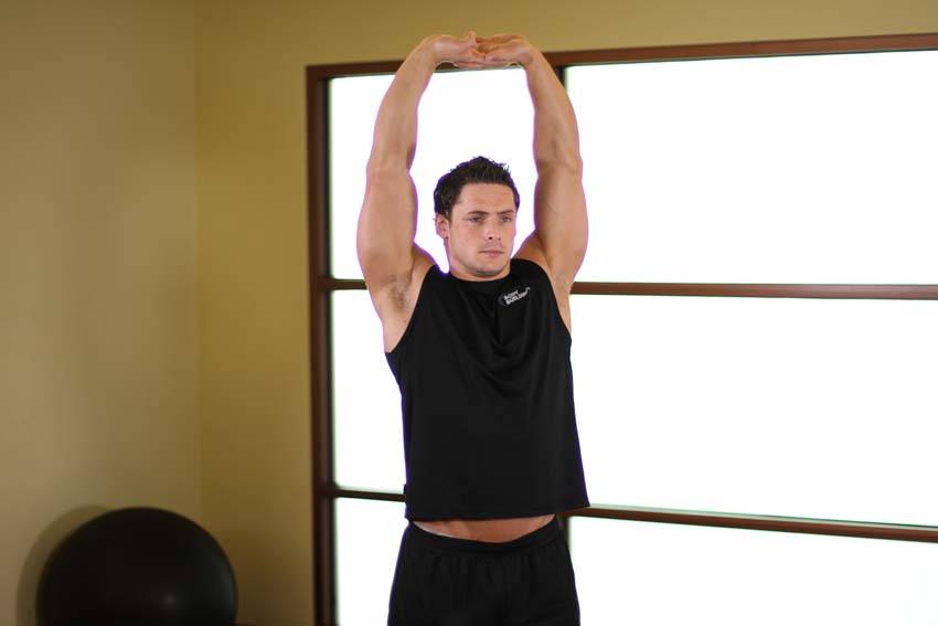 Overhead Stretch - ending position