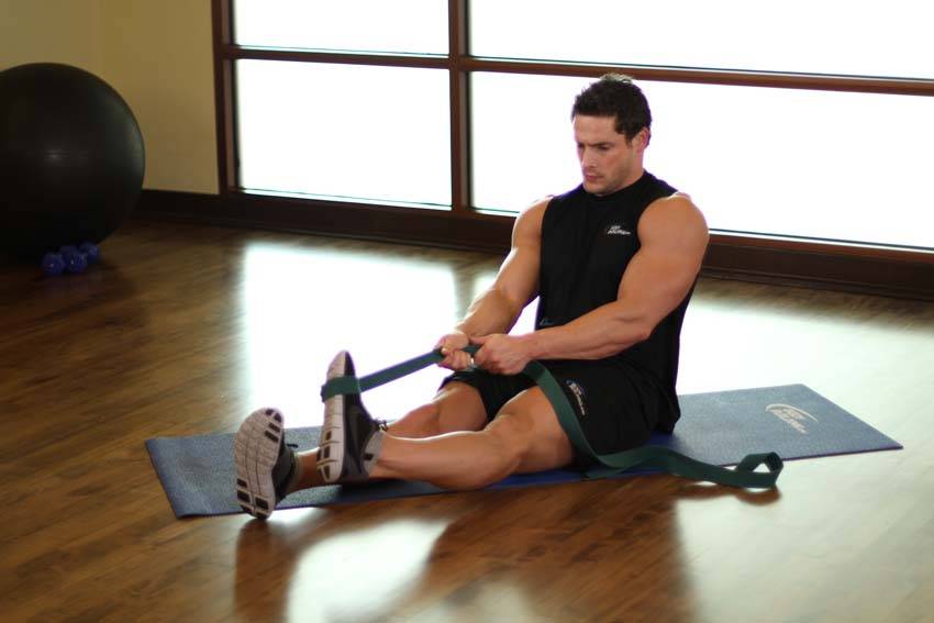 Peroneals Stretch - starting position