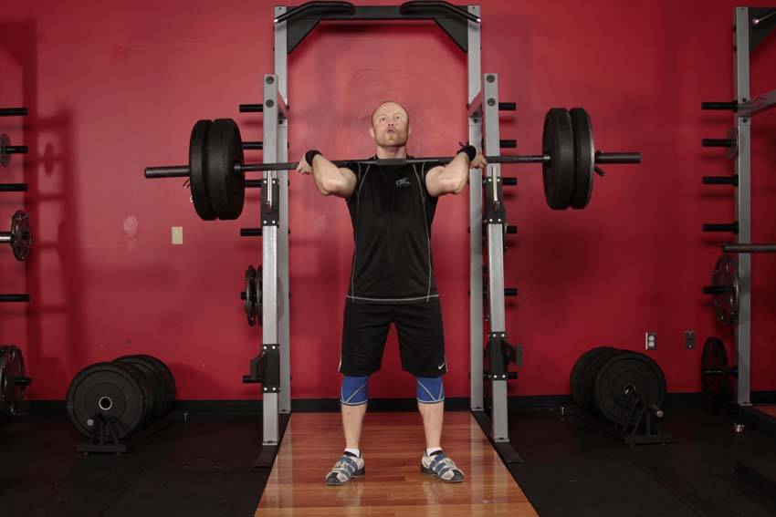 Power Jerk - starting position