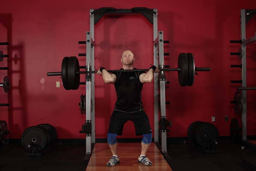 Power Jerk - ending position