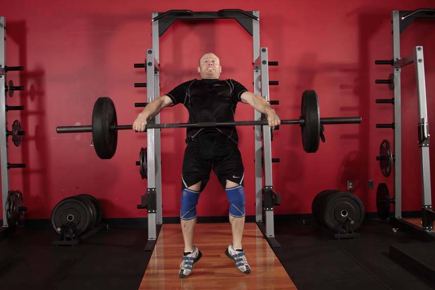 Power Snatch - ending position