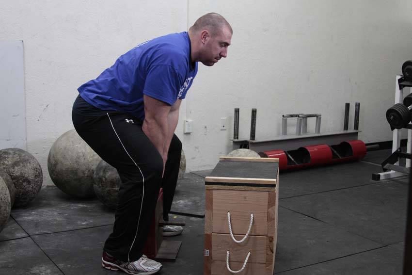 Power Stairs - starting position