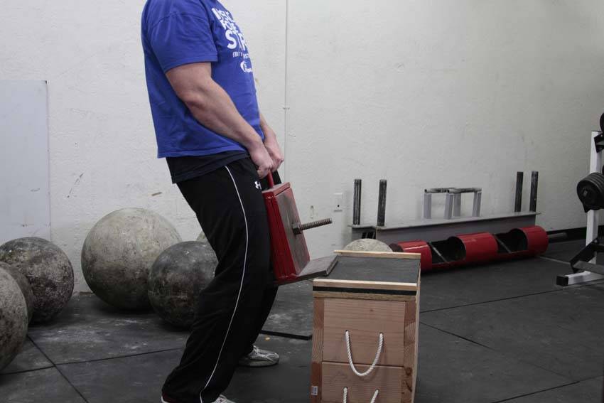 Power Stairs - ending position