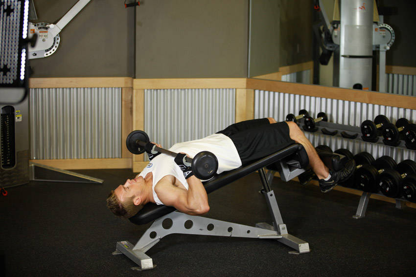 Press Sit-Up - starting position