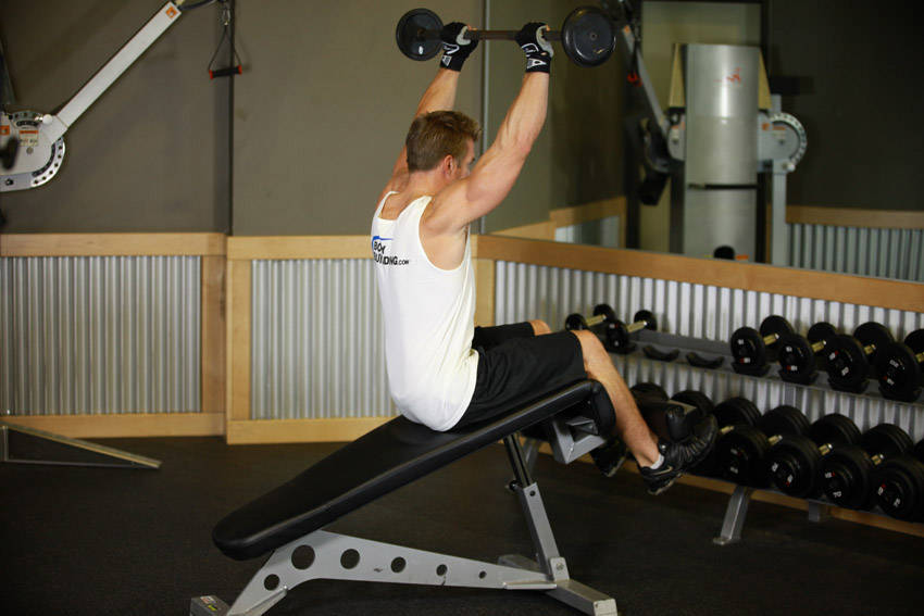 Press Sit-Up - ending position