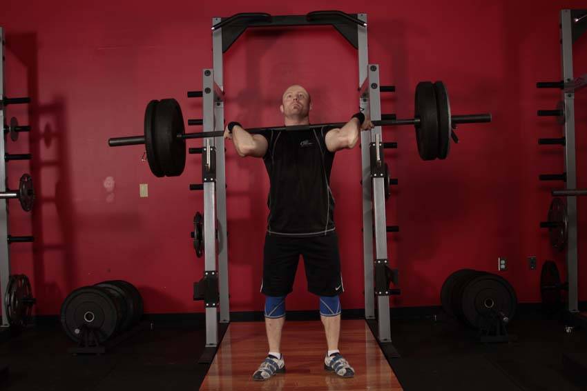 Push Press - starting position