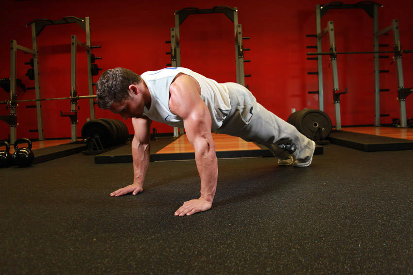 Pushups - starting position