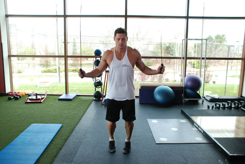 Rope Jumping - starting position