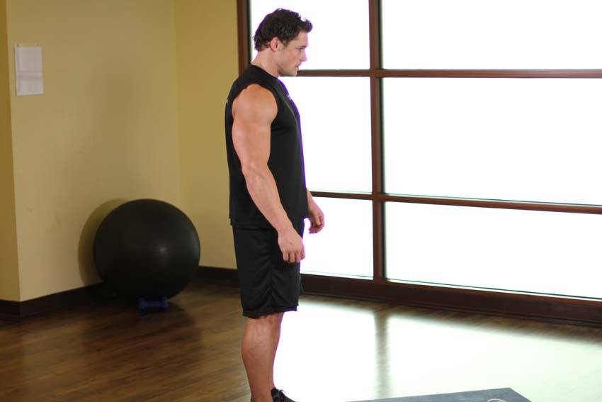 Runner's Stretch - starting position