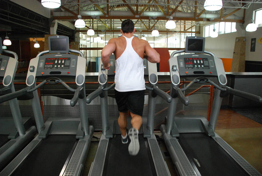 Running, Treadmill - starting position