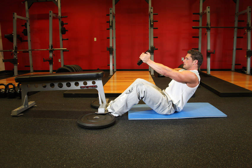 Russian Twist - starting position