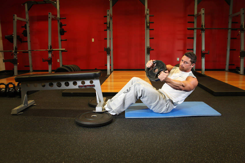 Russian Twist - ending position