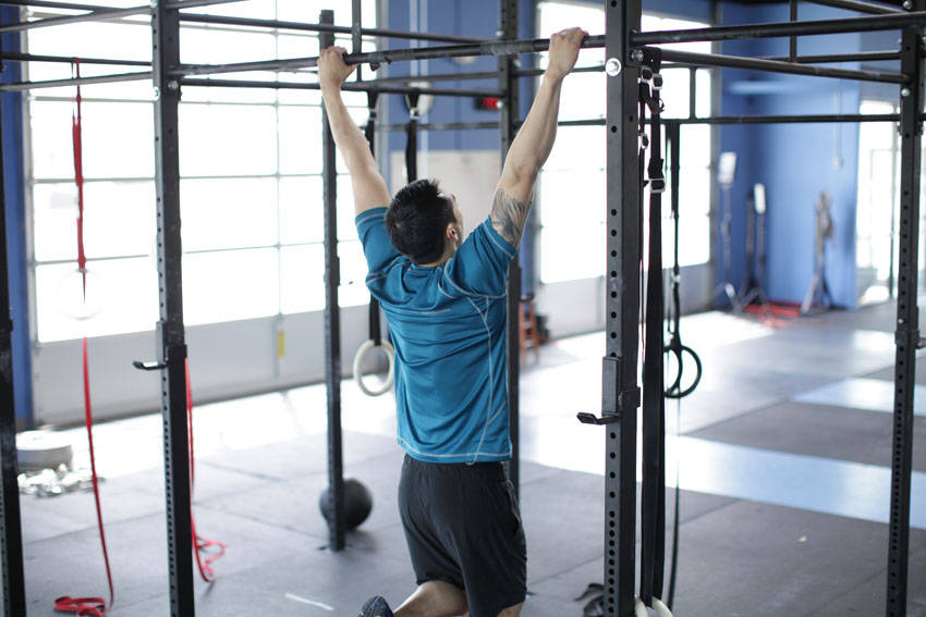 Scapular Pull-Up - starting position