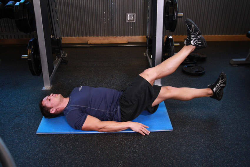 Scissor Kick - ending position