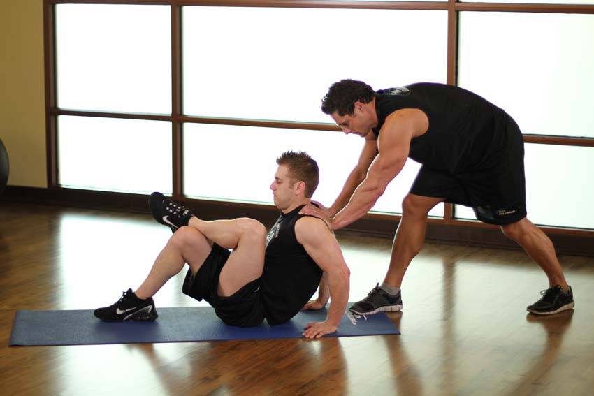 Seated Glute - starting position