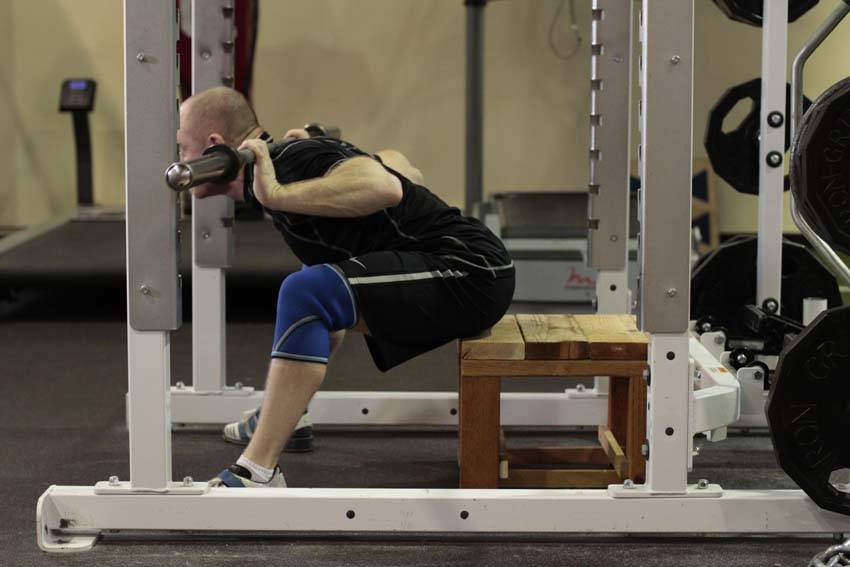 Seated Good Mornings - ending position