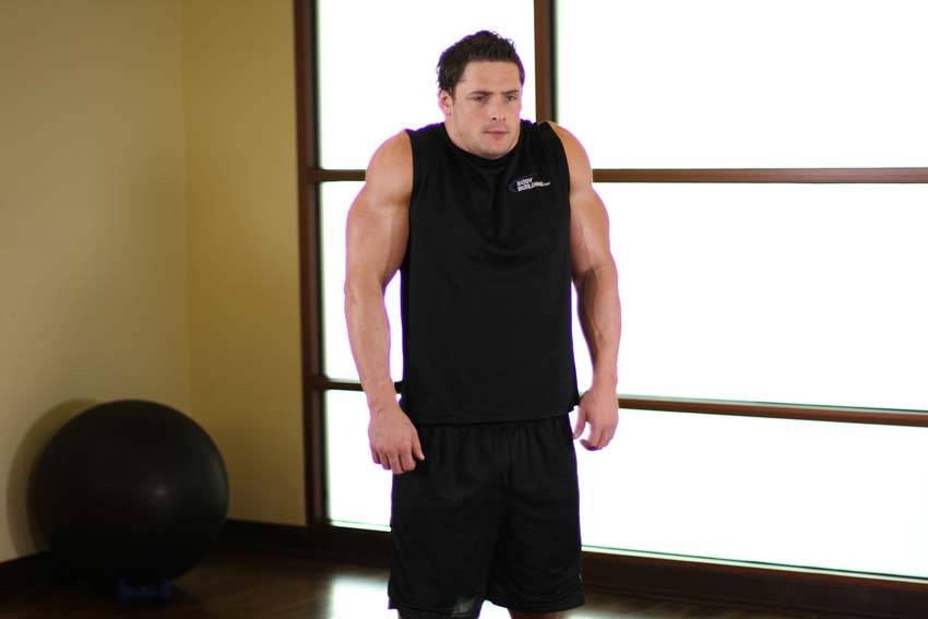 Shoulder Raise - ending position