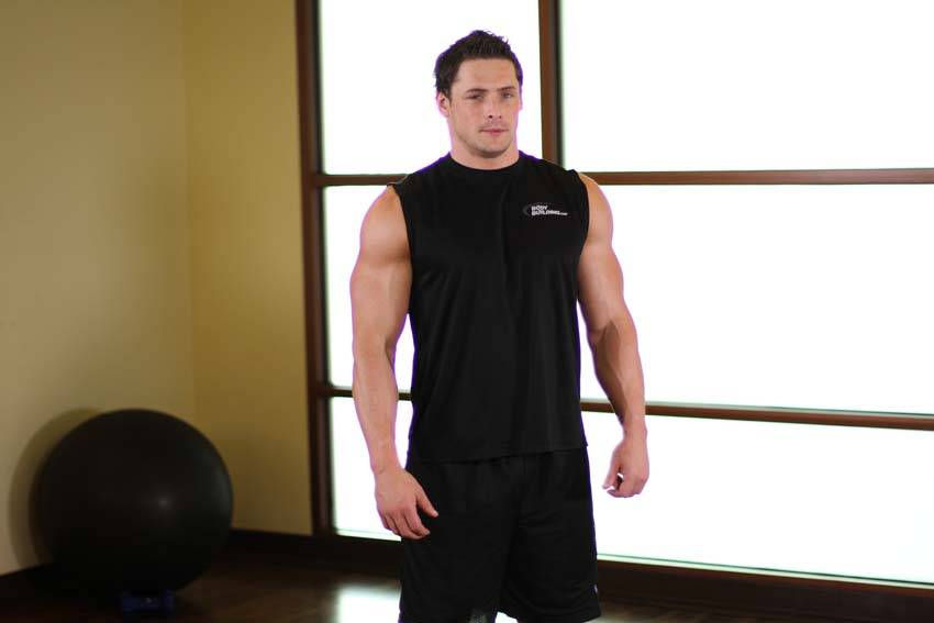 Shoulder Stretch - starting position