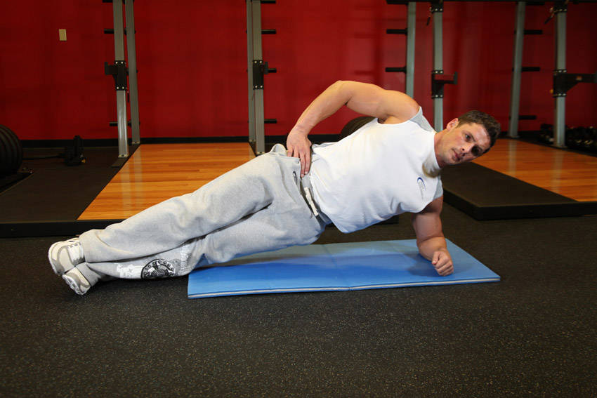 Side Bridge - ending position