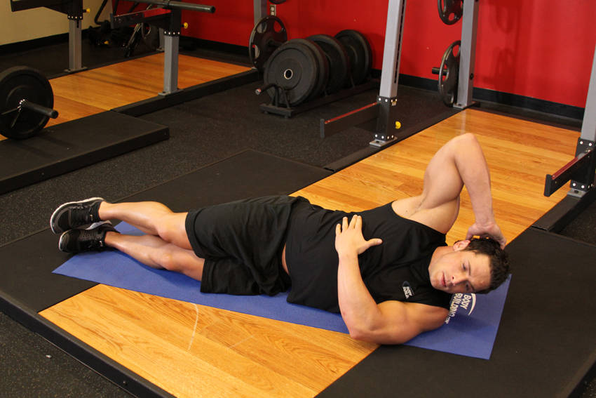 Side Jackknife - starting position