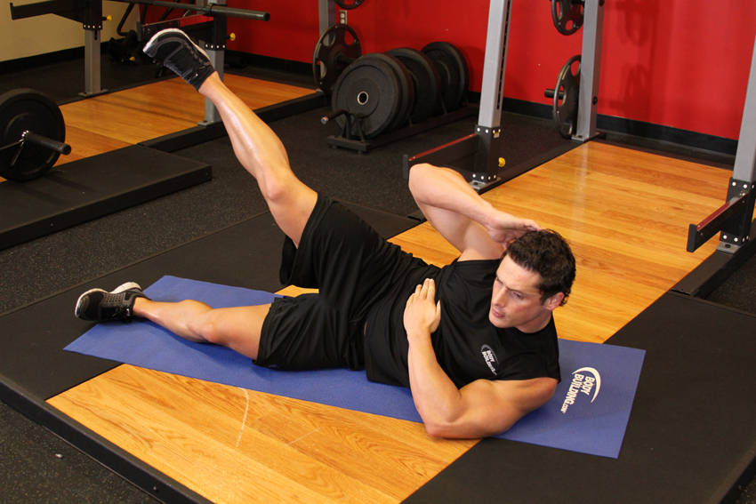 Side Jackknife - ending position