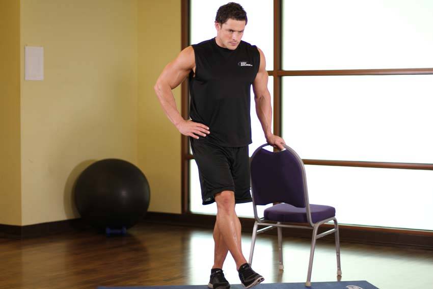 Side Leg Raises - starting position