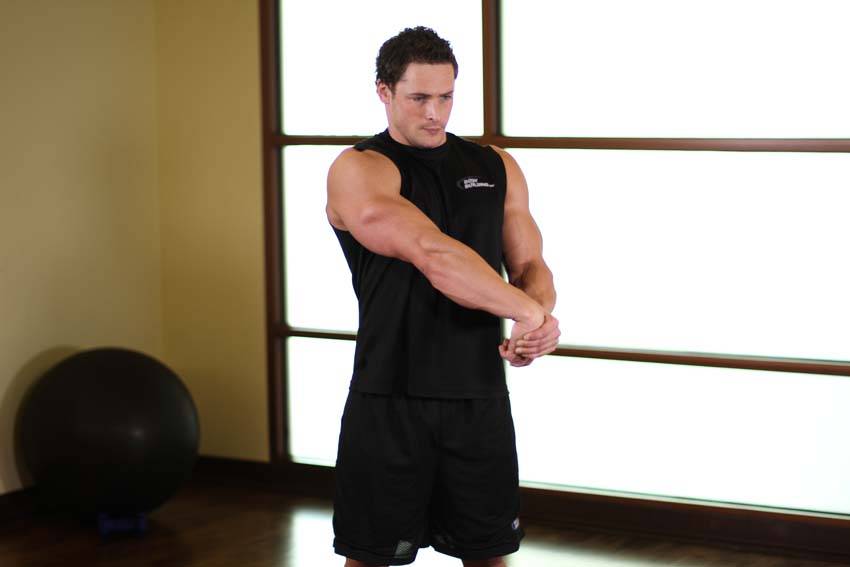 Side Wrist Pull - starting position