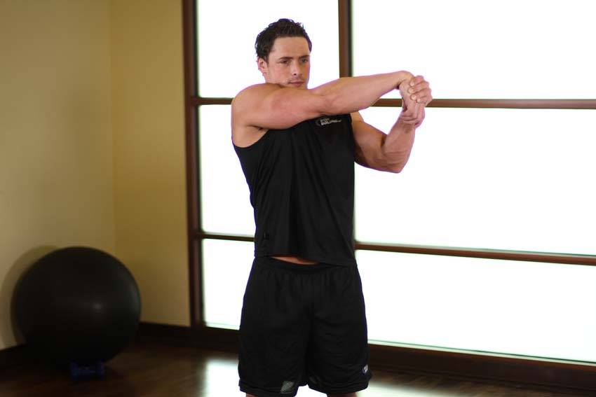 Side Wrist Pull - ending position
