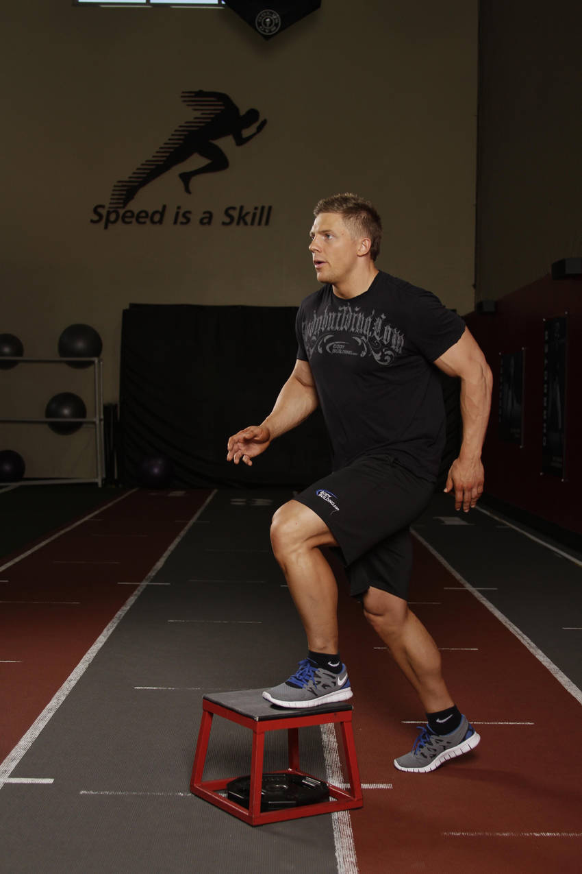Single Leg Push-off - starting position