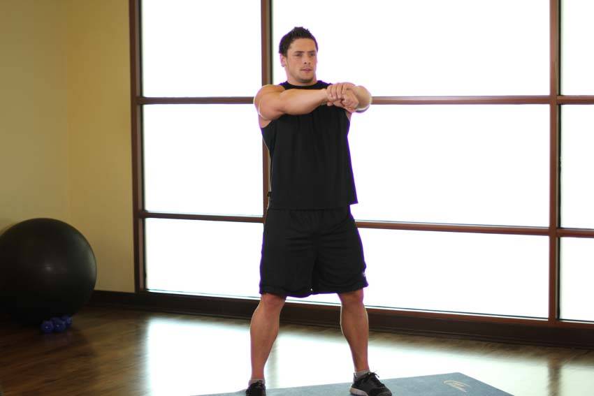 Sit Squats - starting position