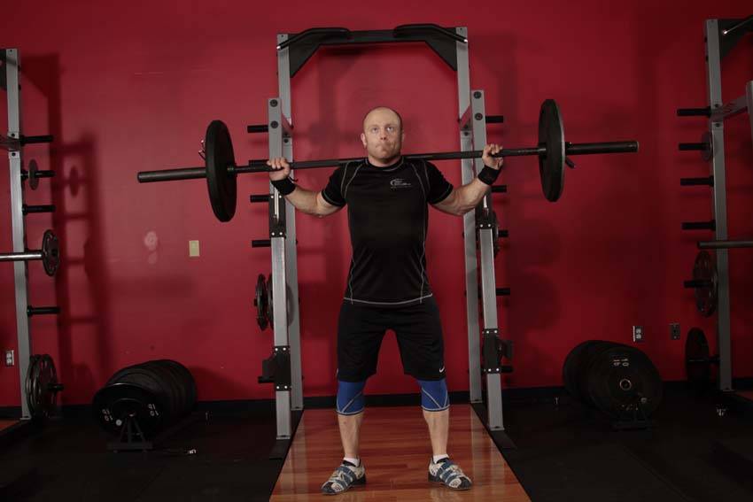 Snatch Balance - starting position