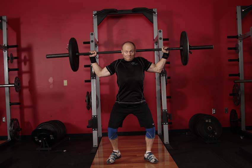 Snatch Balance - ending position