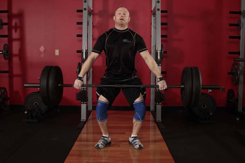 Snatch Pull - ending position