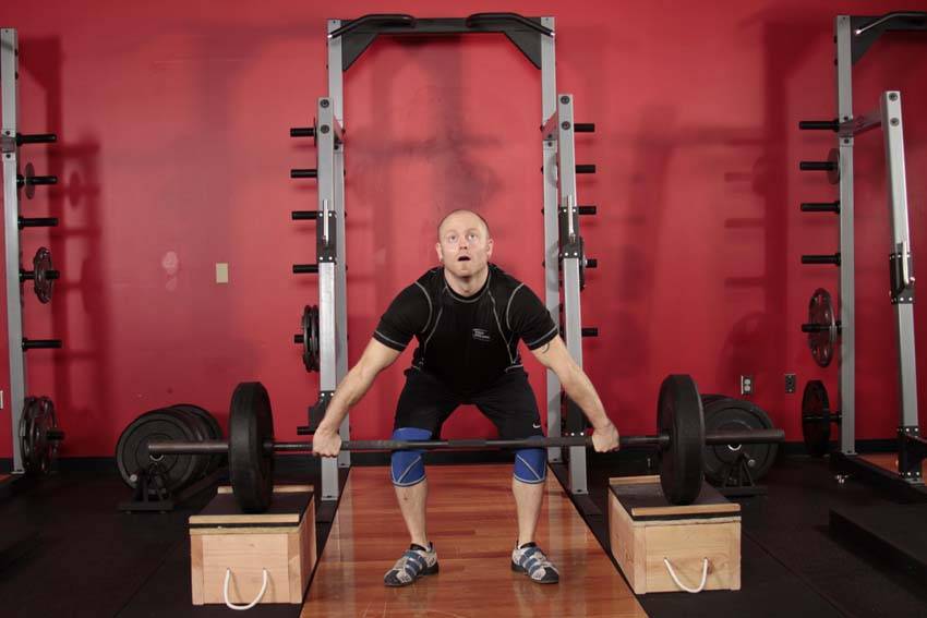 Snatch from Blocks - starting position