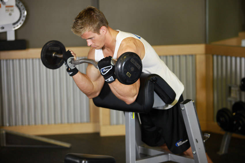 Spider Curl - ending position