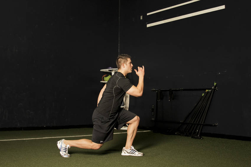 Split Jump - starting position