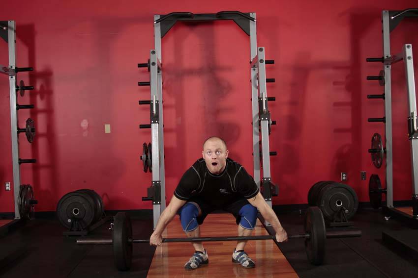 Split Snatch - starting position